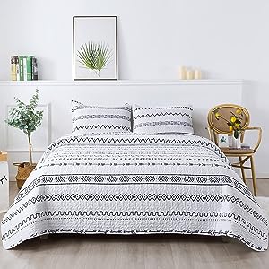 Andency White Quilt Set King