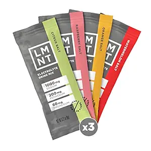 Lmnt Zero-Sugar Electrolytes Variety Salt Hydration Powder Packets