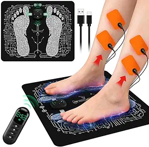 Siseca EMS Foot Stimulator, Foot Massager Mat