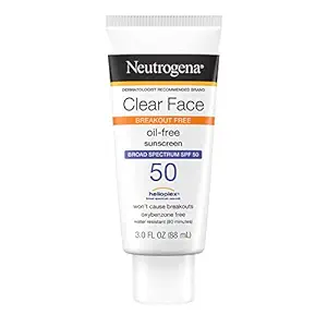 Neutrogena Clear Face Liquid Lotion Sunscreen