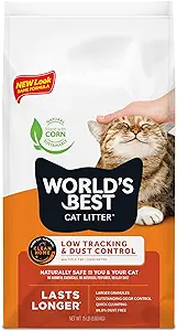 World's Best Cat Litter Low Tracking & Dust Control Multiple Cat Unscented