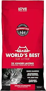 World's Best Cat Litter Multiple Cat Unscented