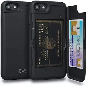 Toru CX Pro Case for iPhone SE 2022 / SE 2020/8 / 7 with Card Holder