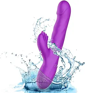 UNQZ Most Toys for Women USB Rechargeable Waterproof Gifts Soft for 10 Modes Adult Toys Fun Toys New Massage (Purple) (Violet)