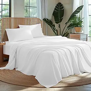 Lane Linen 100% Egyptian Cotton Queen Sheet Set