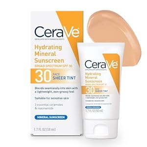Cerave Hydrating Mineral Sunscreen with Sheer Tint