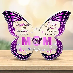 Lunekkh Butterfly-Shaped Acrylic Keepsake