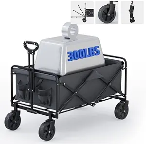 Dreamquest Collapsible Foldable Wagon Cart