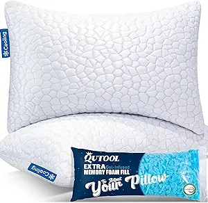 Qutool Cooling Pillows for Sleeping 2 Pack