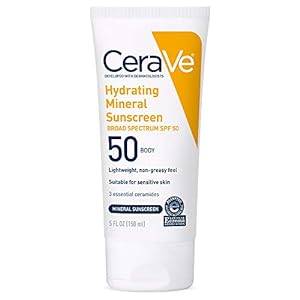 Cerave 100% Mineral Sunscreen SPF 50