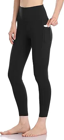 Colorfulkoala Women's High Waisted Yoga Pants 7/8 Length Leggings with Pockets